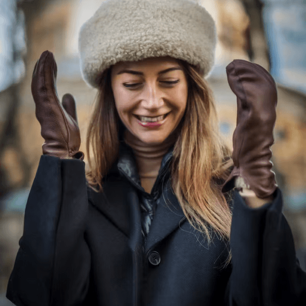 W's Tiril Mitt Chocolate, view: 4