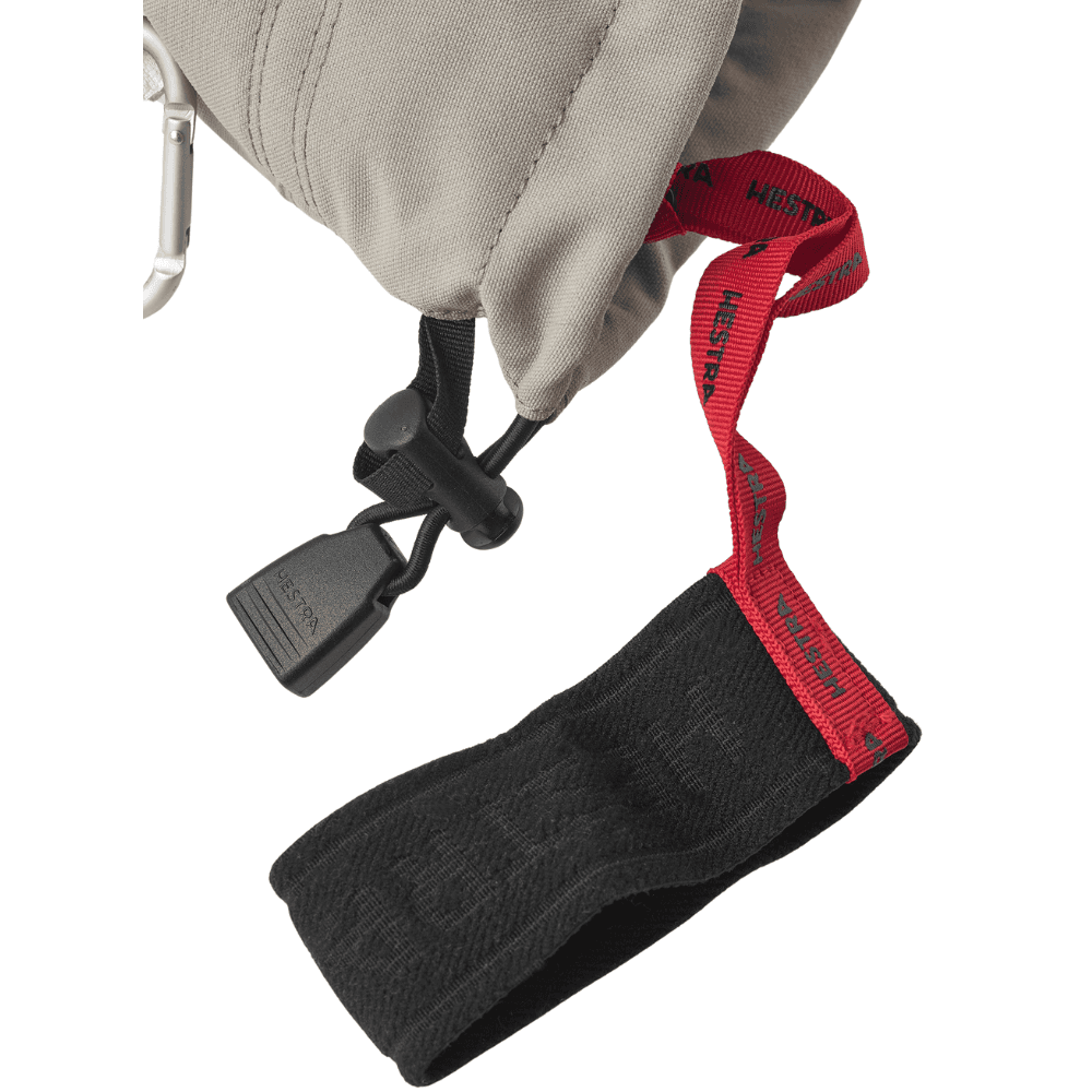 Army Leather Heli Ski 5 Finger Unisex Khaki, view: 5