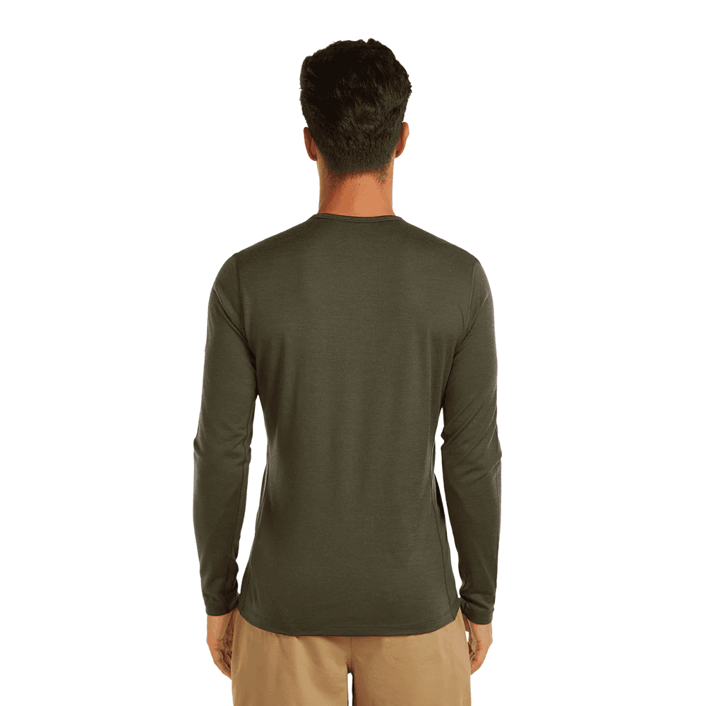 M's 200 Oasis Ls Crewe Dk Loden, view: 2