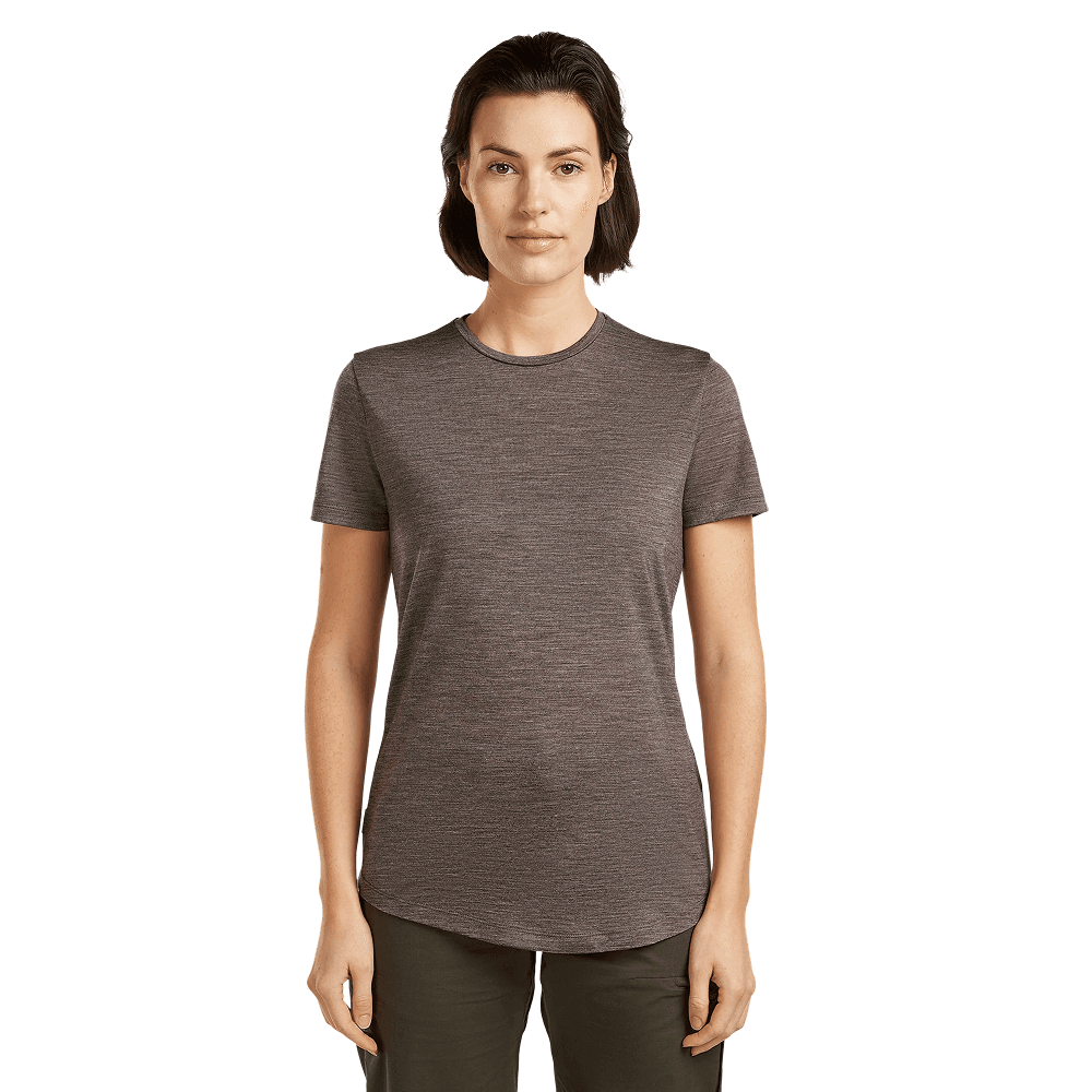 W's Merino 125 Cool-Lite Sphere Iii Ss Tee Bittersweet Heather, view: 1