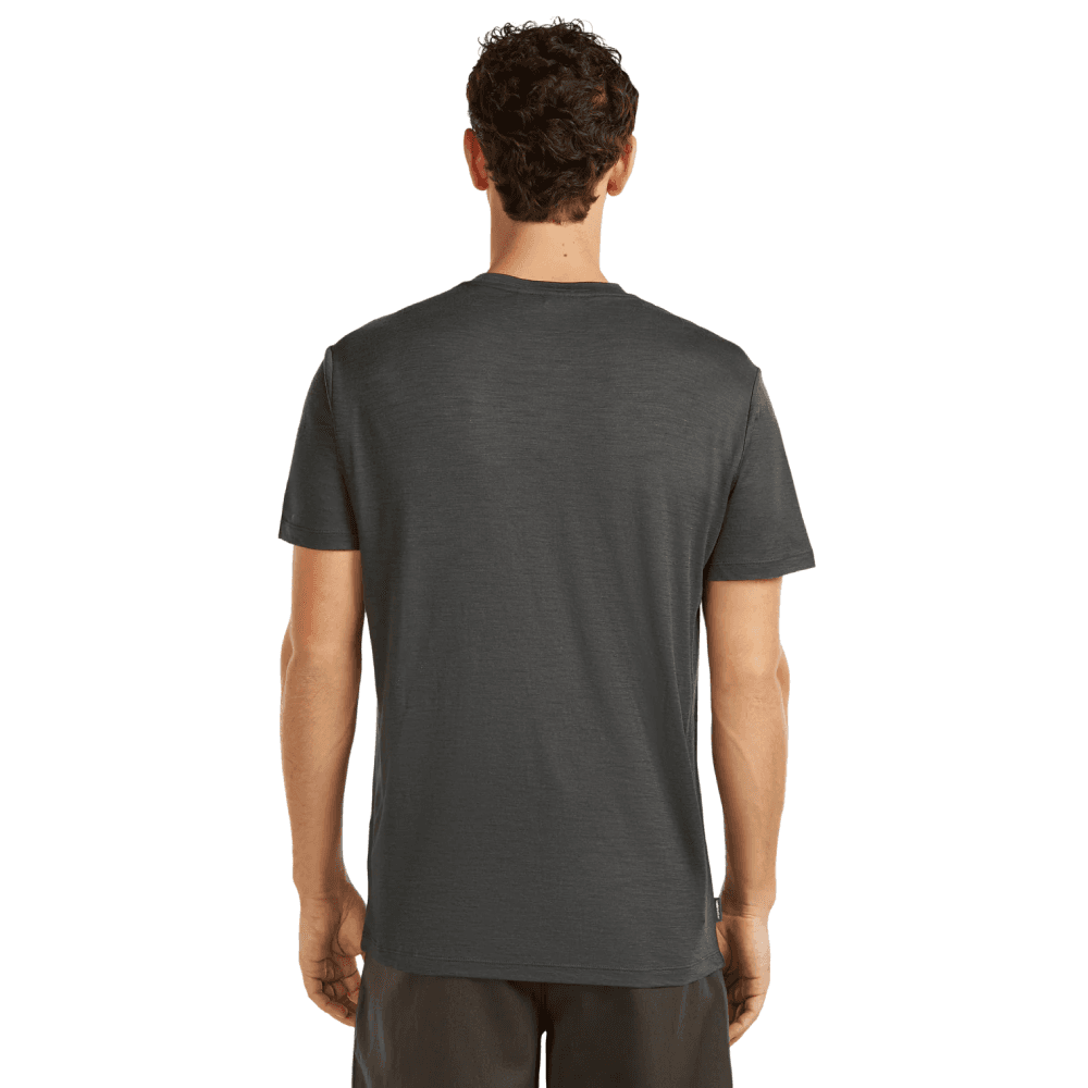 M's Merino 150 Tech Lite Ss Tee Bear Catch Obsidian Bear Catch Flagstone Obsidian, view: 1