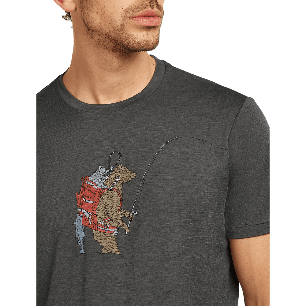M's Merino 150 Tech Lite Ss Tee Bear Catch Flagstone Bear Catch Flagstone Flagstone, view: 3