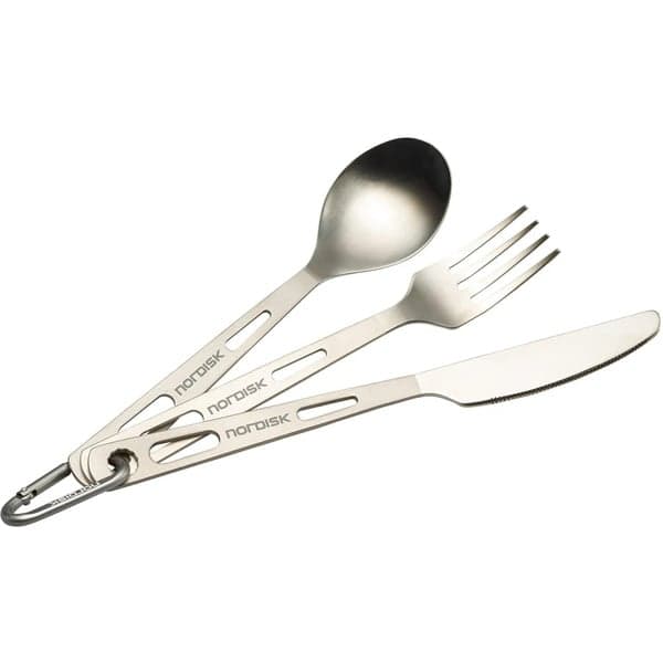 Nordisk Titanium Cutlery (3 Pcs) Titanium, view: 0