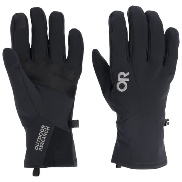 M's Sureshot Softshell Glove Solid Black, view: 0