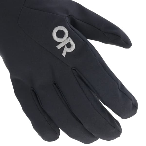 M's Sureshot Softshell Glove Solid Black, view: 1