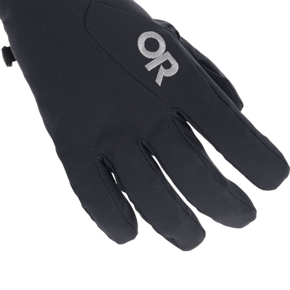 W's Sureshot Softshell Glove Solid Black, view: 3
