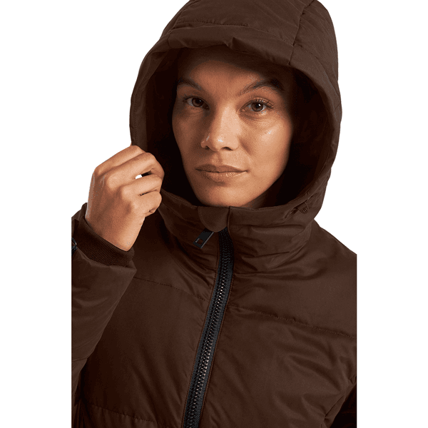 W's Shanna Down Coat Brown, view: 2