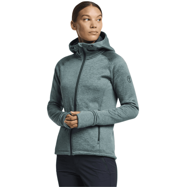 W's TXlite Hoodie Zip Dark Green, view: 3