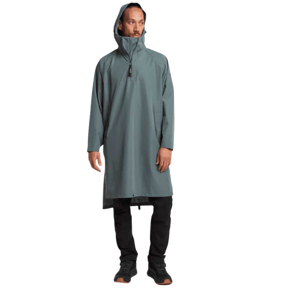 Drizzle Poncho Unisex Dark Green, view: 1