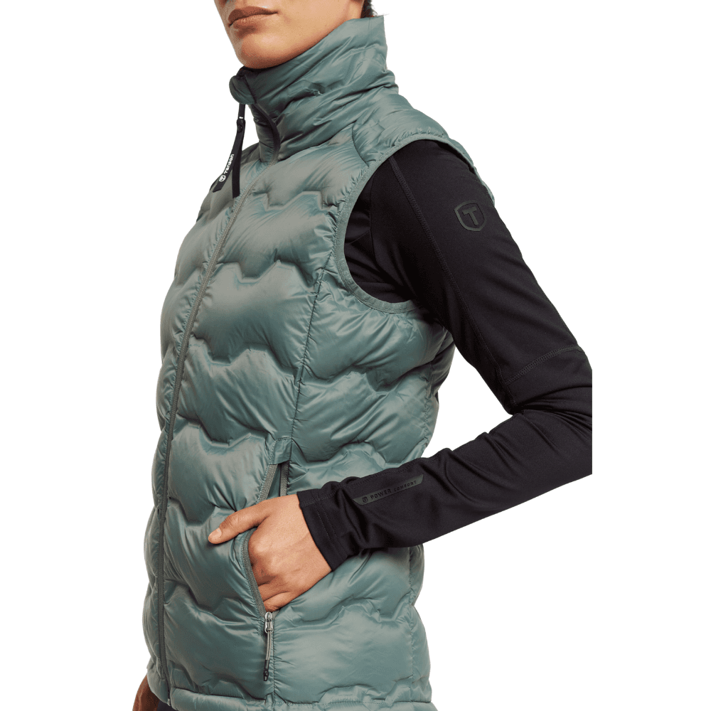W's TXlite Shibui Down Vest Grey Green, view: 1