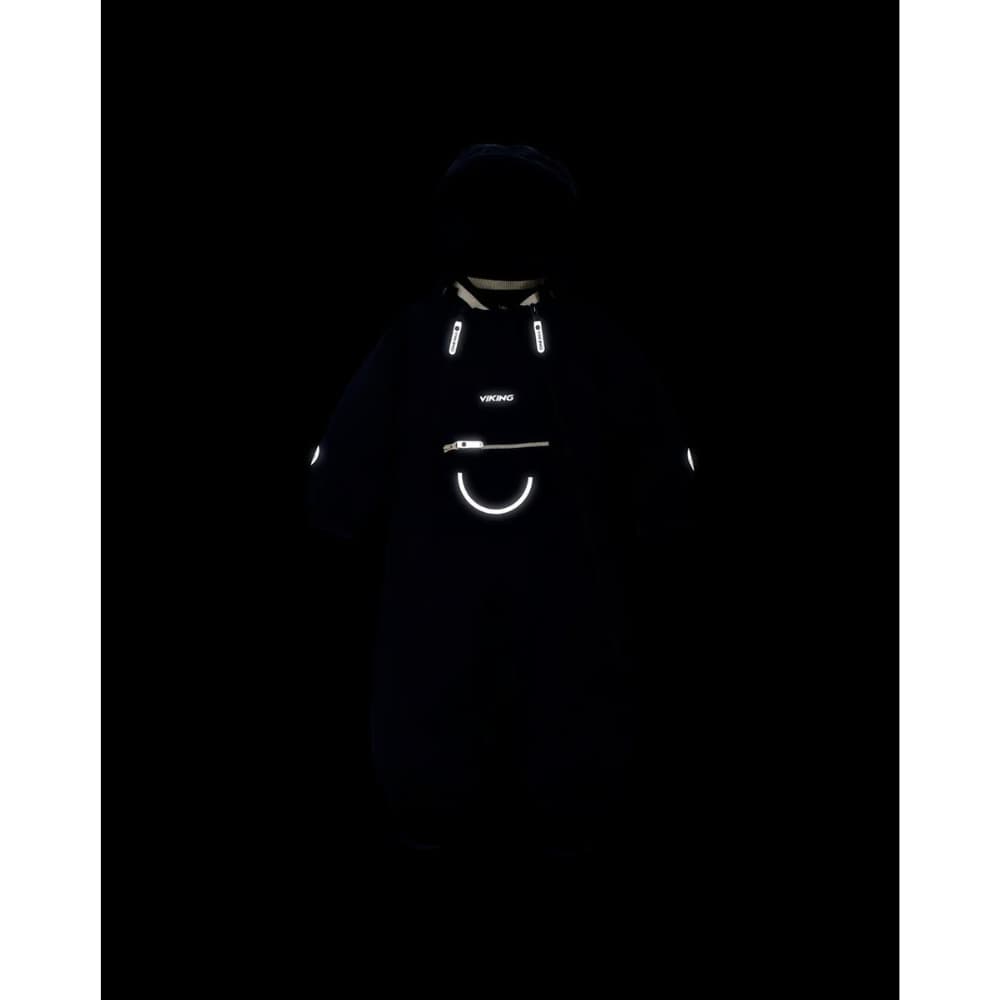 Alv Winter Playsuit Kids Navy, view: 2