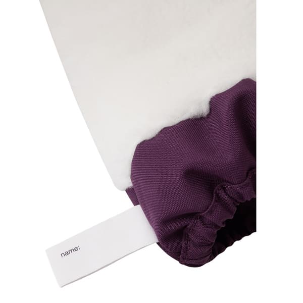 Woven Mittens Moffen Kids Deep Purple, view: 2