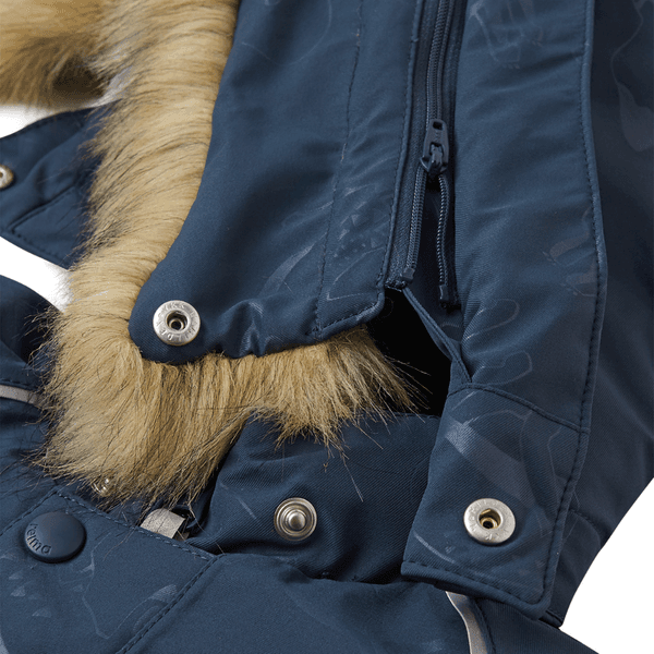 ReimaTec Down Overall Aapua Kids Navy, view: 3