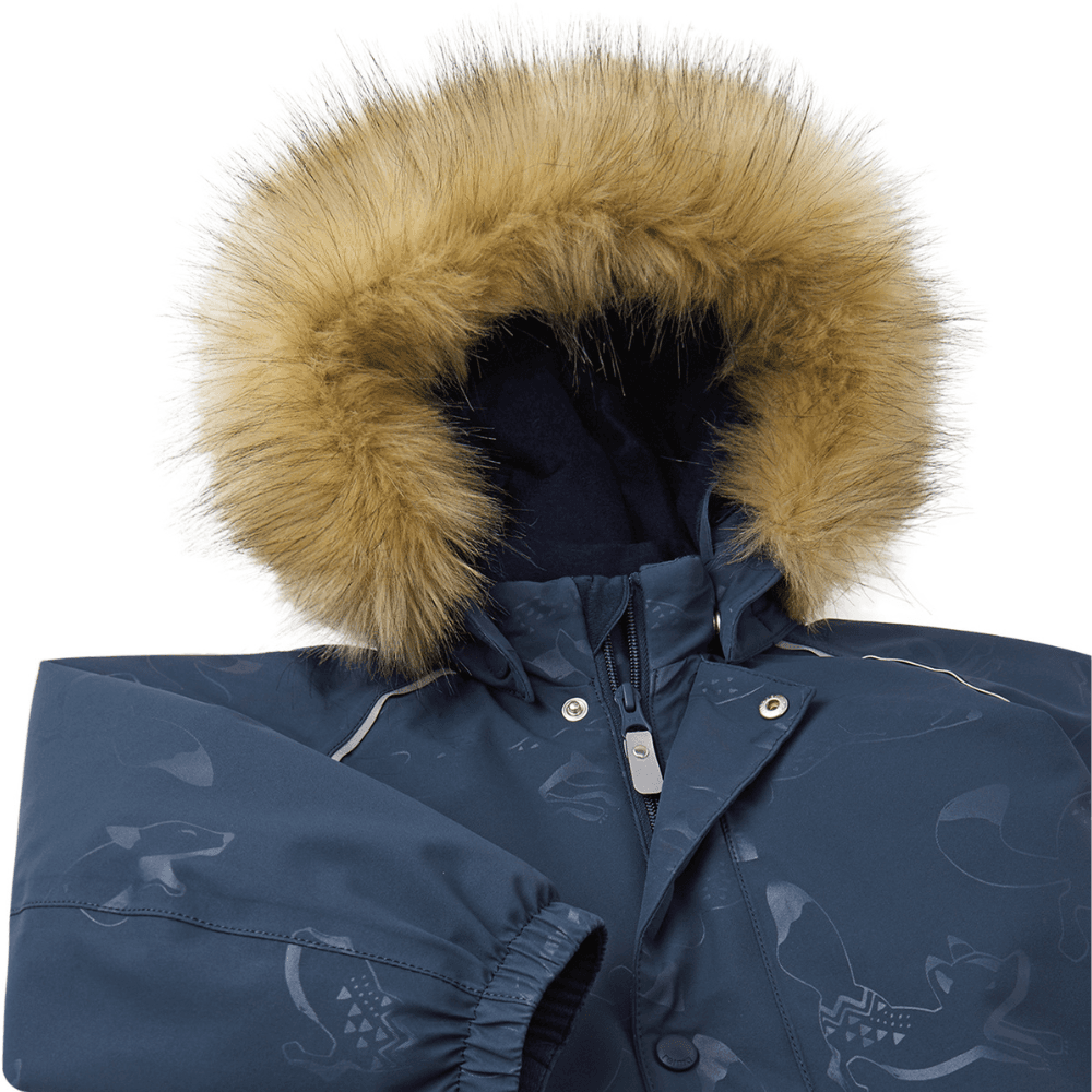 ReimaTec Down Overall Aapua Kids Navy, view: 2