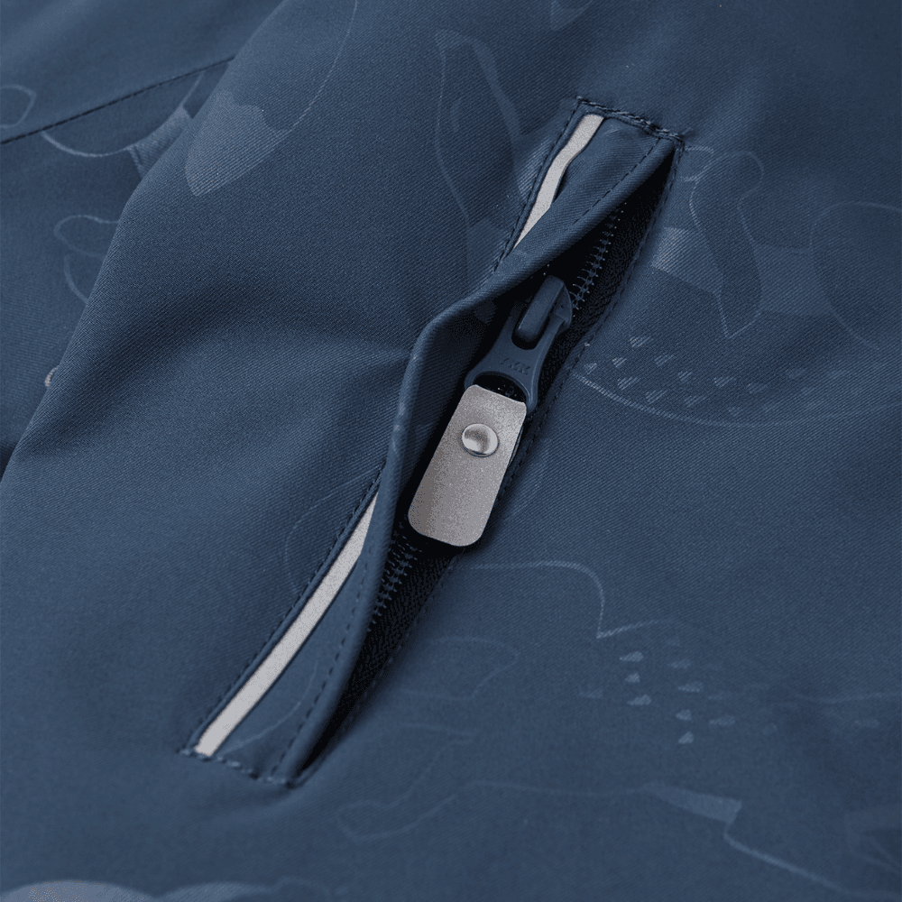 ReimaTec Down Overall Aapua Kids Navy, view: 6