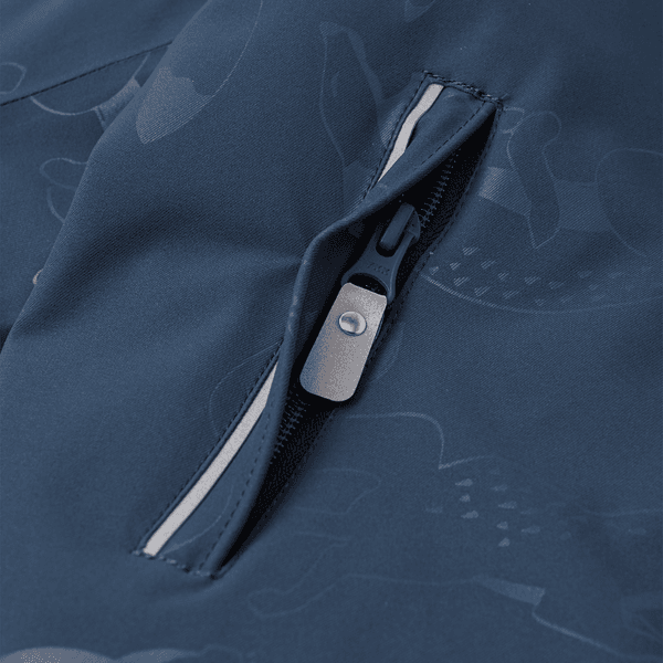 ReimaTec Down Overall Aapua Kids Navy, view: 6