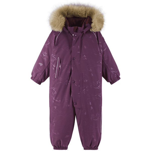 ReimaTec Down Overall Aapua Kids Deep Purple, view: 0