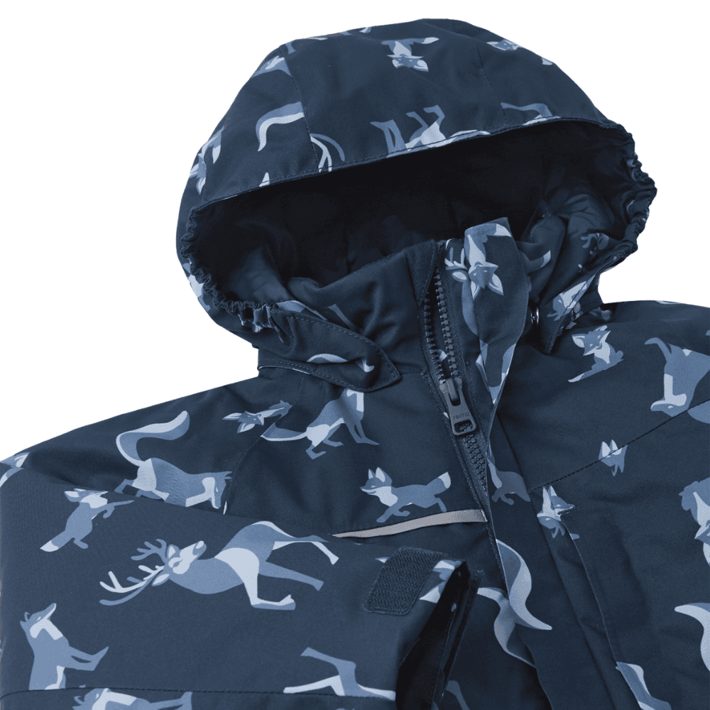 ReimaTec Winter Jacket Parkkila Kids Navy, view: 2