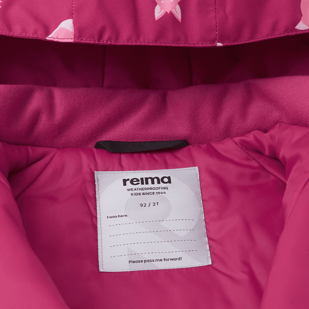 ReimaTec Winter Jacket Parkkila Kids Rosy Berry, view: 5