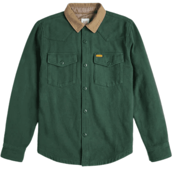 M's Onlooker Twill Shirt Jacket Forest, view: 0