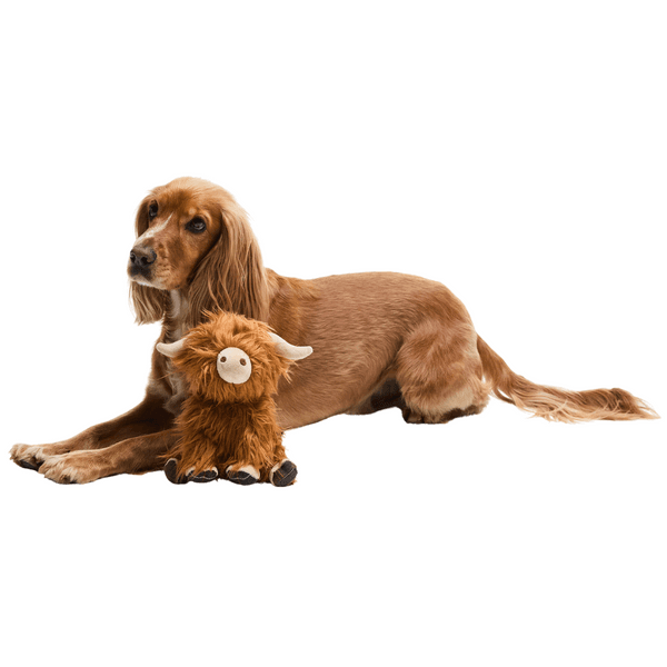 Dog Highland Cow Toy Brown/classic, view: 5