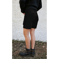W's Elfin Shorts Black Solid - view: 3