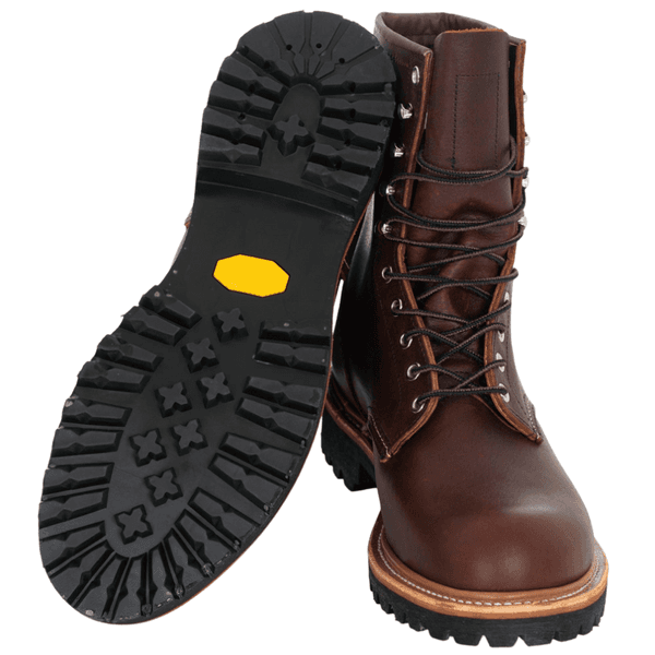 Red Wing M's 8 Logger Briar Oil Slick, view: 1