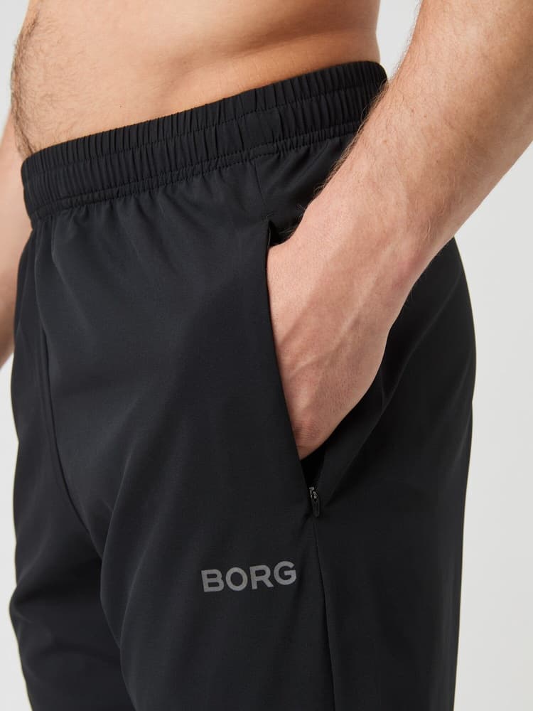 BORG RUNNING PANTS Black Beauty, view: 2