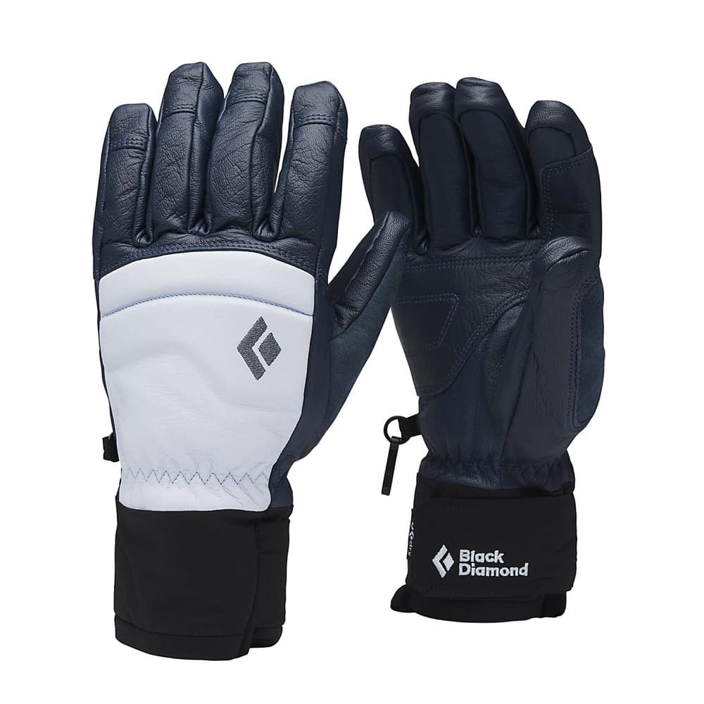 W Spark Gloves Charcoal - Belay Blue, view: 0