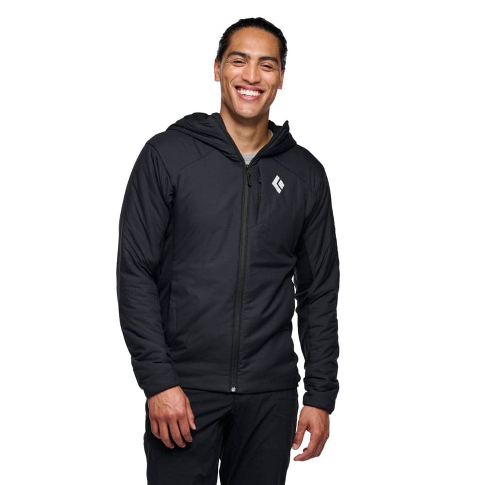Men's First Light Hybrid Hoody Black, view: 1