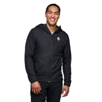 Men's First Light Hybrid Hoody Black - view: 1