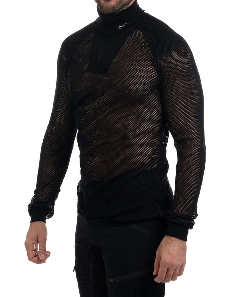 Wool Thermo Zip Black, view: 0