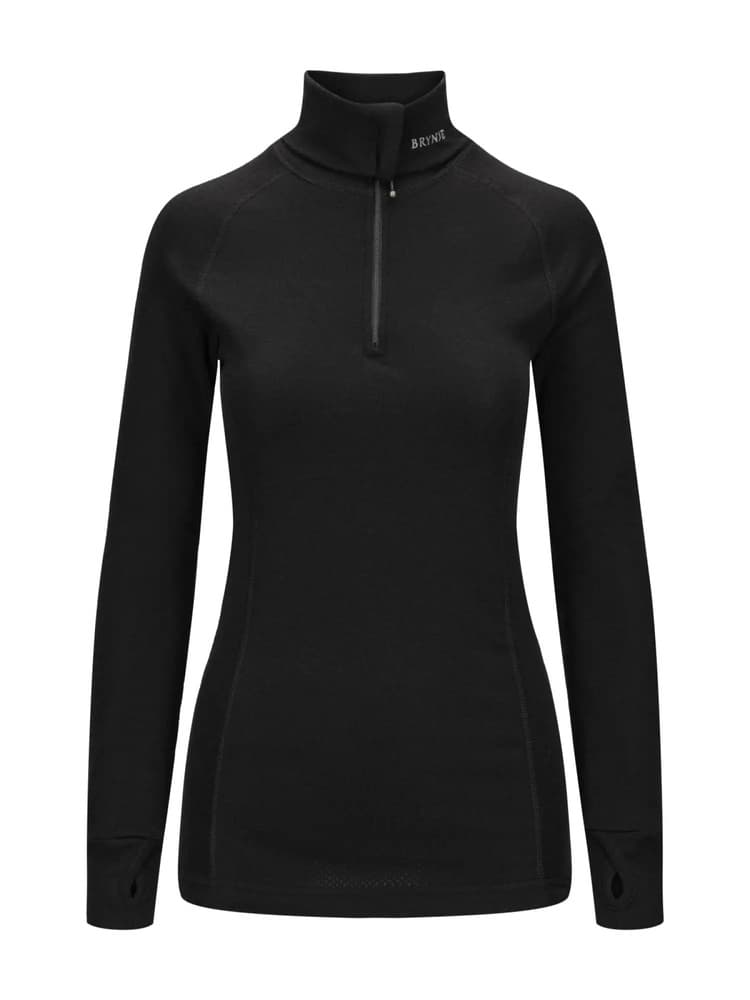 Lady Arctic Zip Polo Black, view: 0