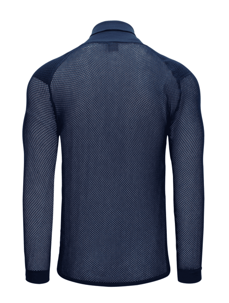 Super Thermo Zip Polo w/inlay Navy, view: 1