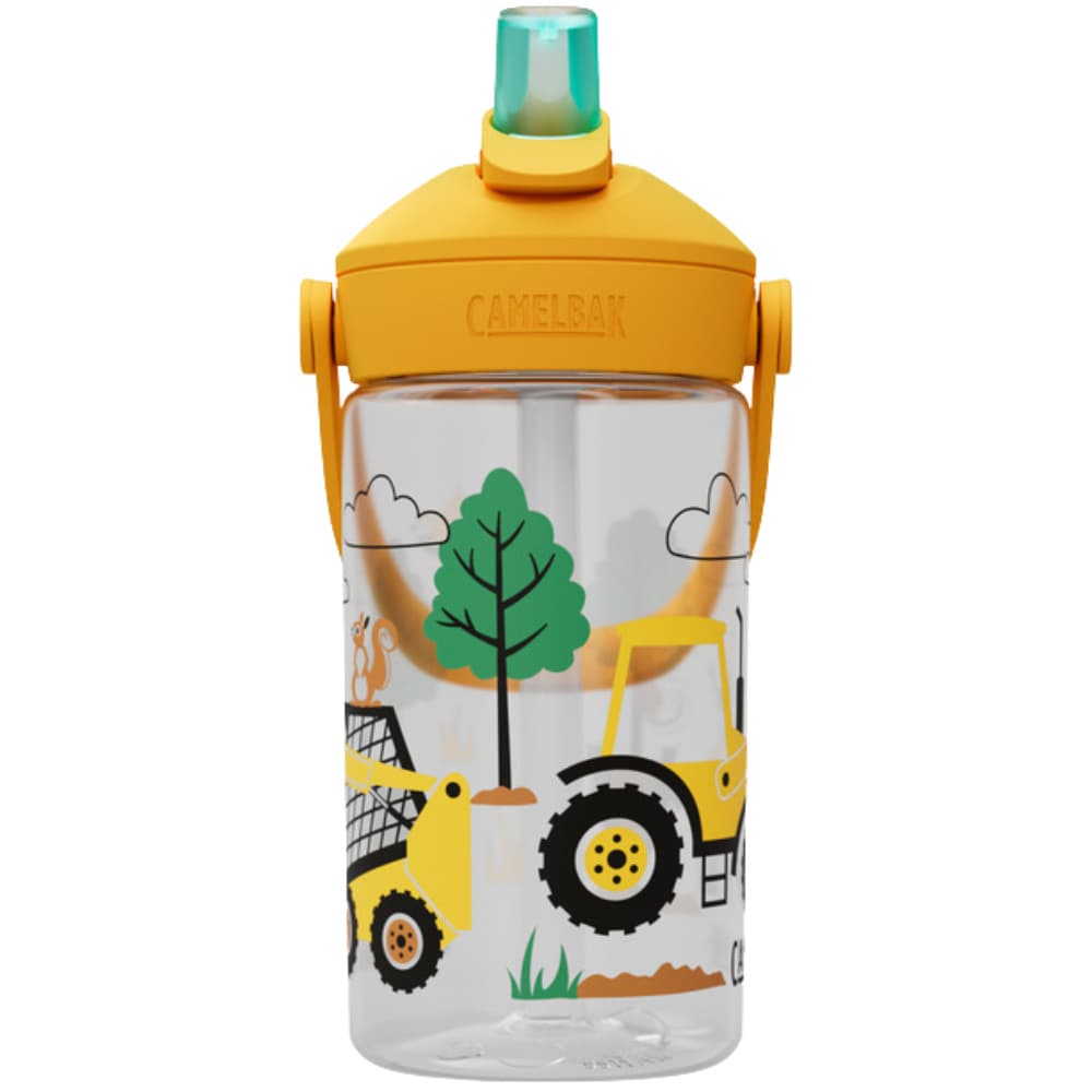 Thrive Flip Straw Kids 0,4L Tractors And Trees, view: 1