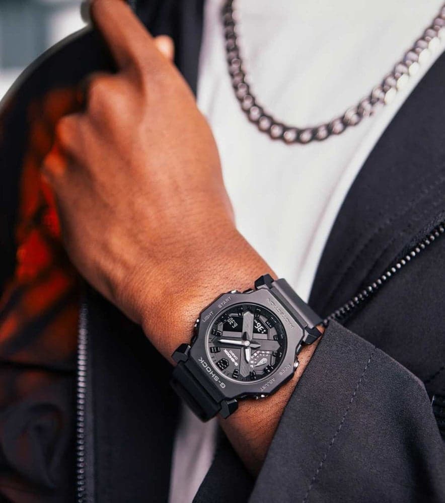 G-Shock GA-2300-1AER Black, view: 2