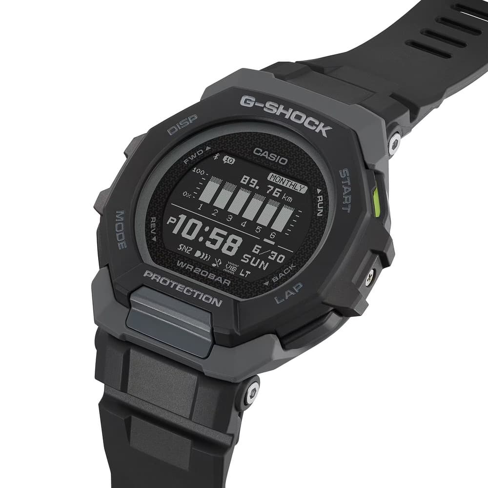 G-Shock GBD-300-1ER Black, view: 3
