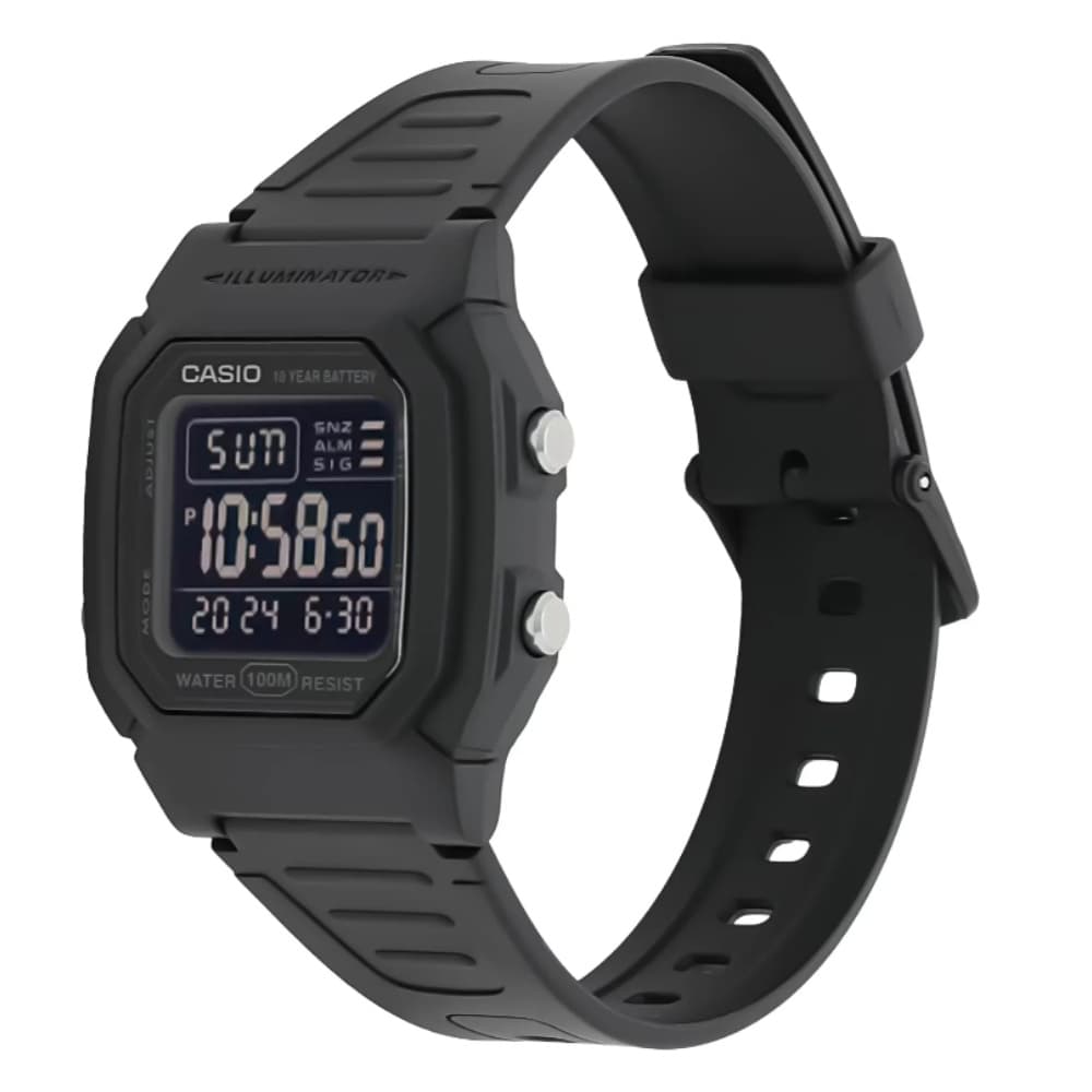 Casio Collection W-800H-1BVES Black, view: 0