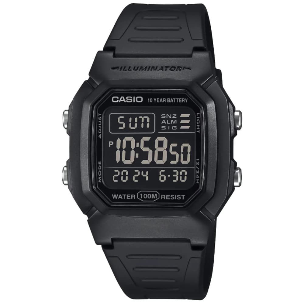 Casio Collection W-800H-1BVES Black, view: 2