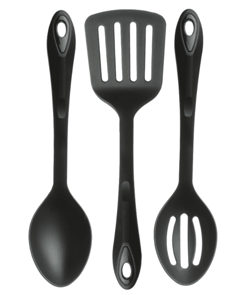 Utensils 3pc. set Black, view: 1