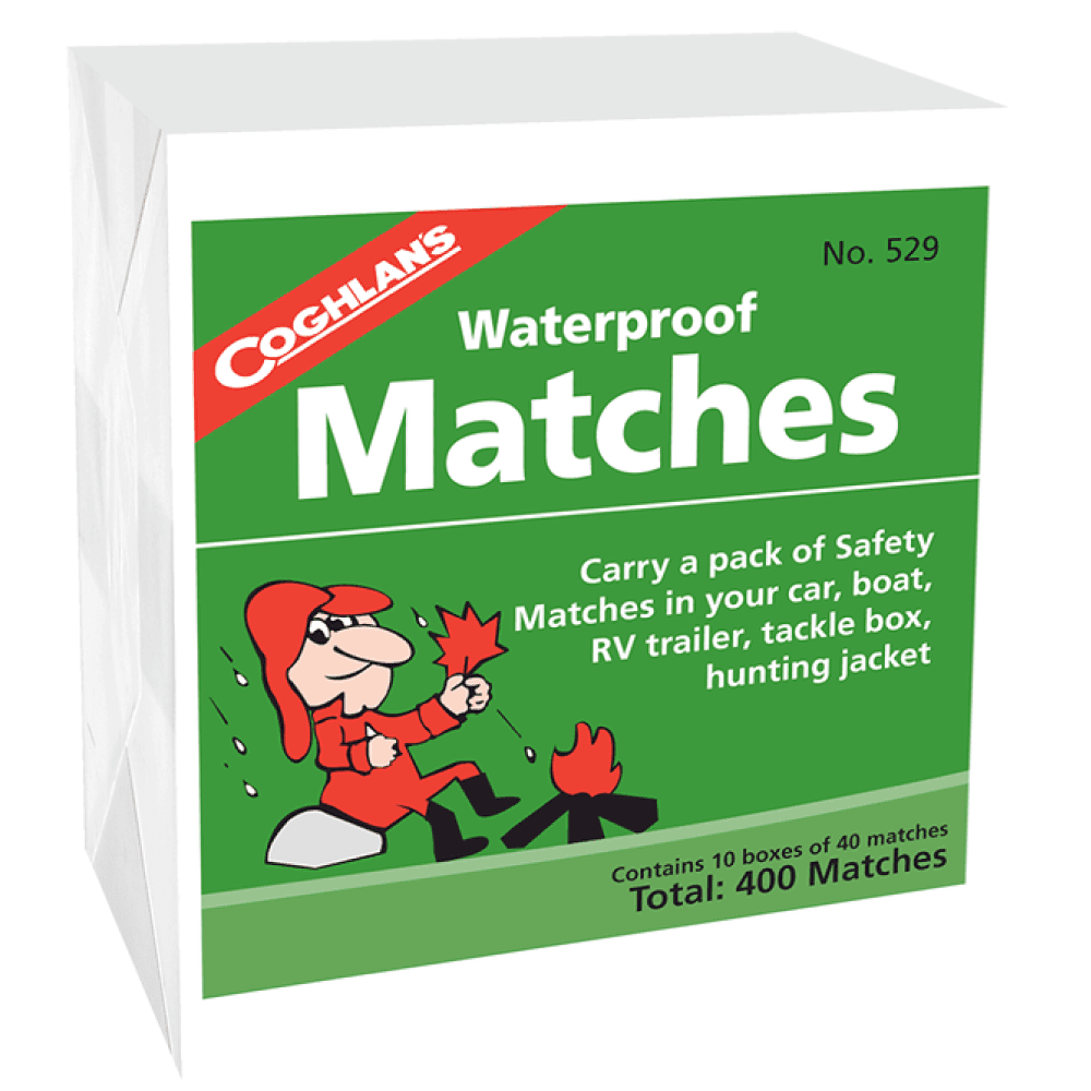 Waterproof Matches, 10-pack, view: 0