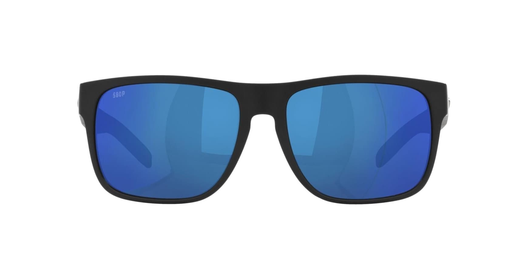 Spearo XL Matte Black Blue Mirror, view: 1