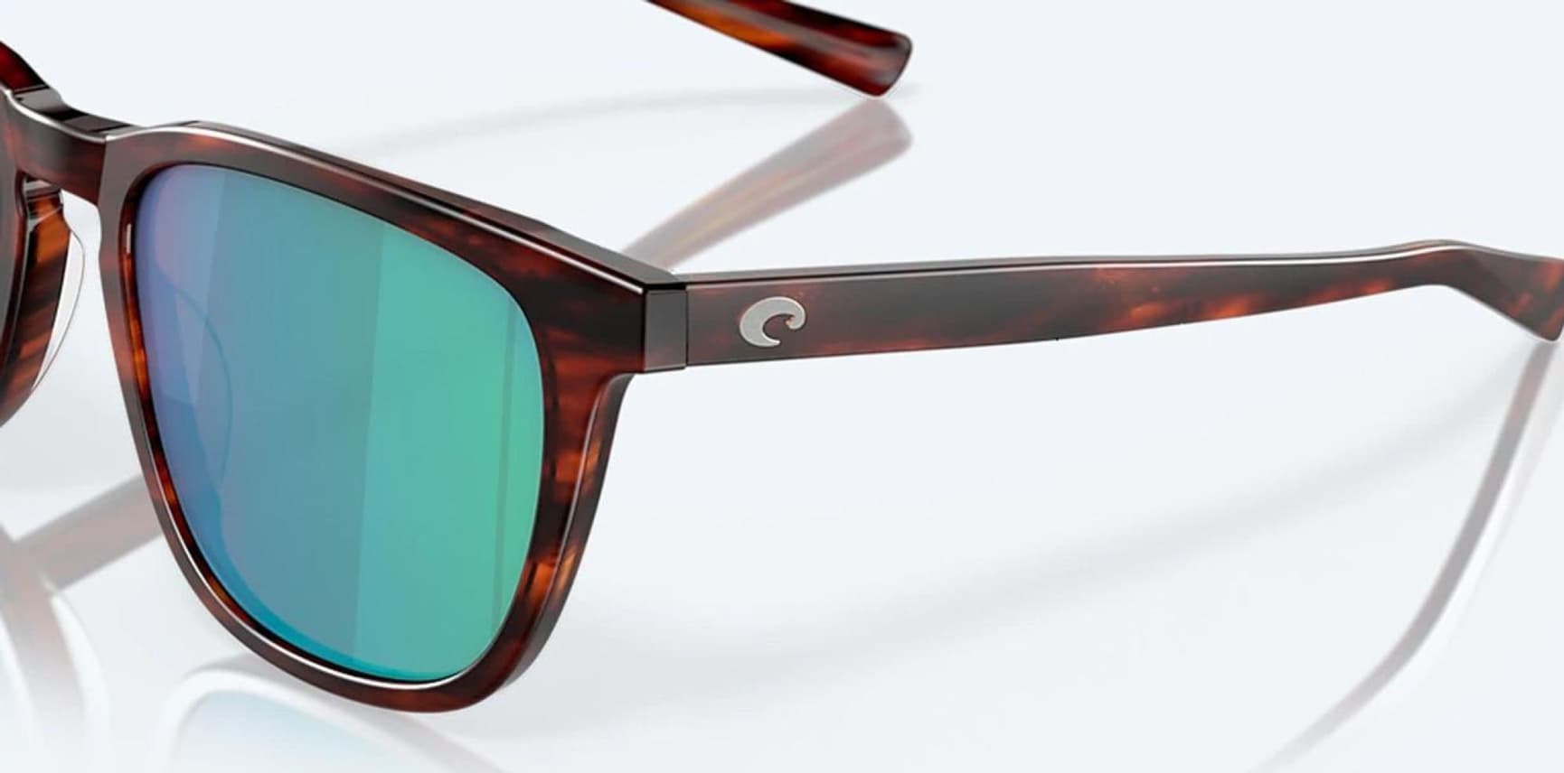 Sullivan 191 Matte Tortoise Green Mirror 580G, view: 5