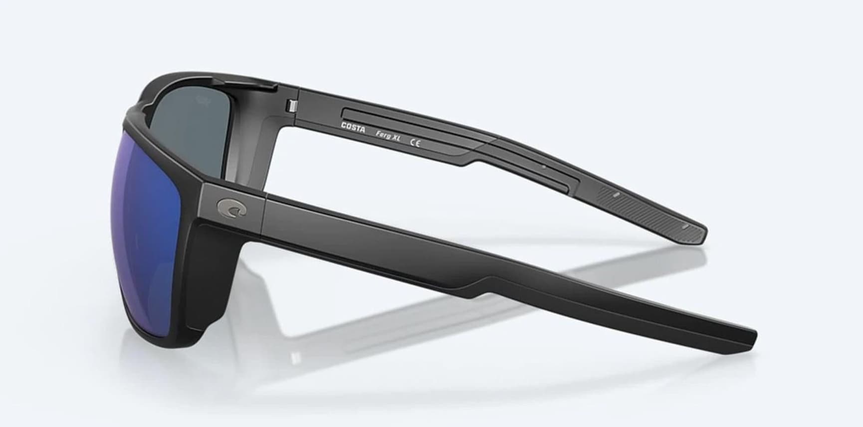 Ferg XL Green Mirror Matte Black Blue Mirror, view: 4