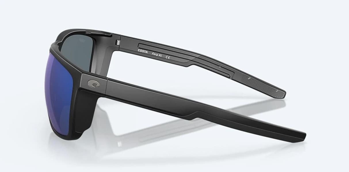 Ferg XL Green Mirror Matte Black Blue Mirror, view: 4