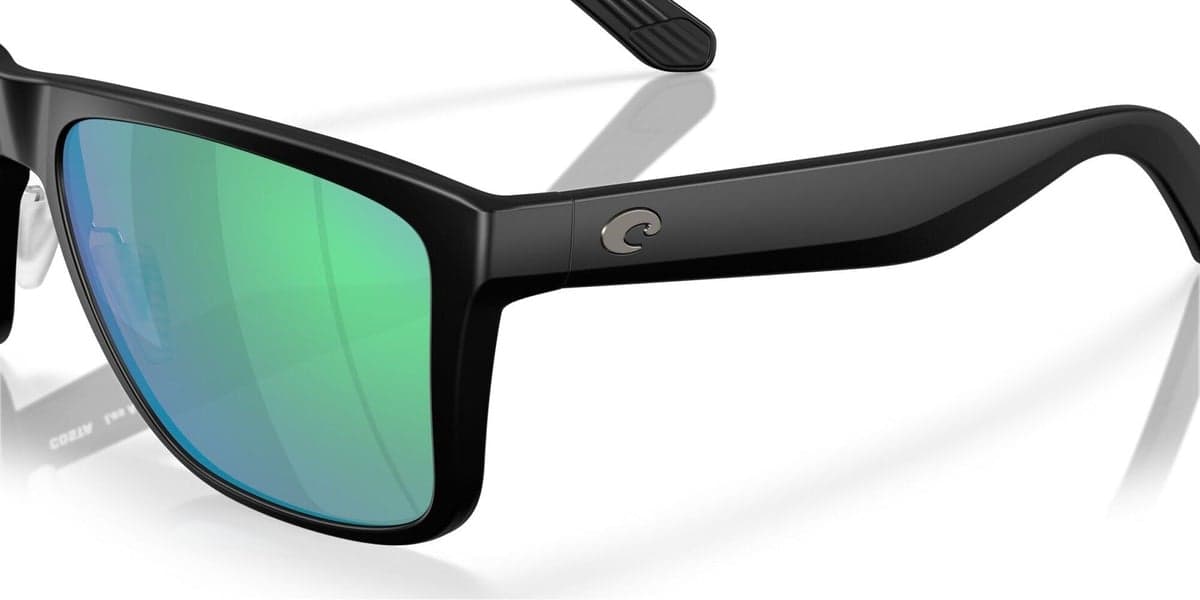 Los Alijos Matte Black Green Mirror 580G, view: 5