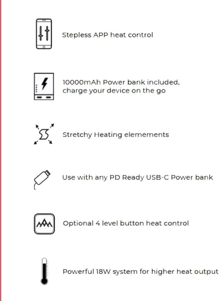 Heated Anyday Zip-Hoodie Marineblå, view: 3