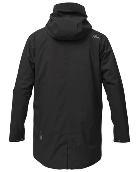 Heated Oslo Coat Mens Black, view: 1