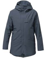 Heated Oslo Coat Womens Navy - view: 0