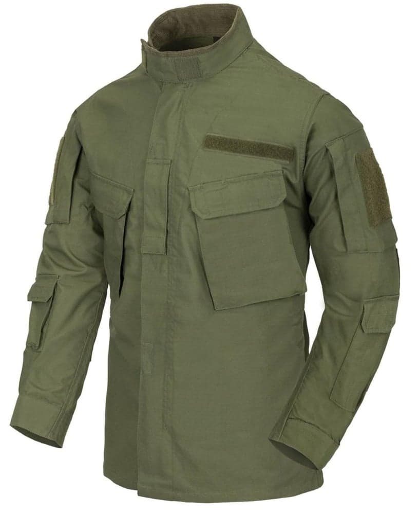 CPU PolyCotton Ripstop Olivengrønn, view: 0